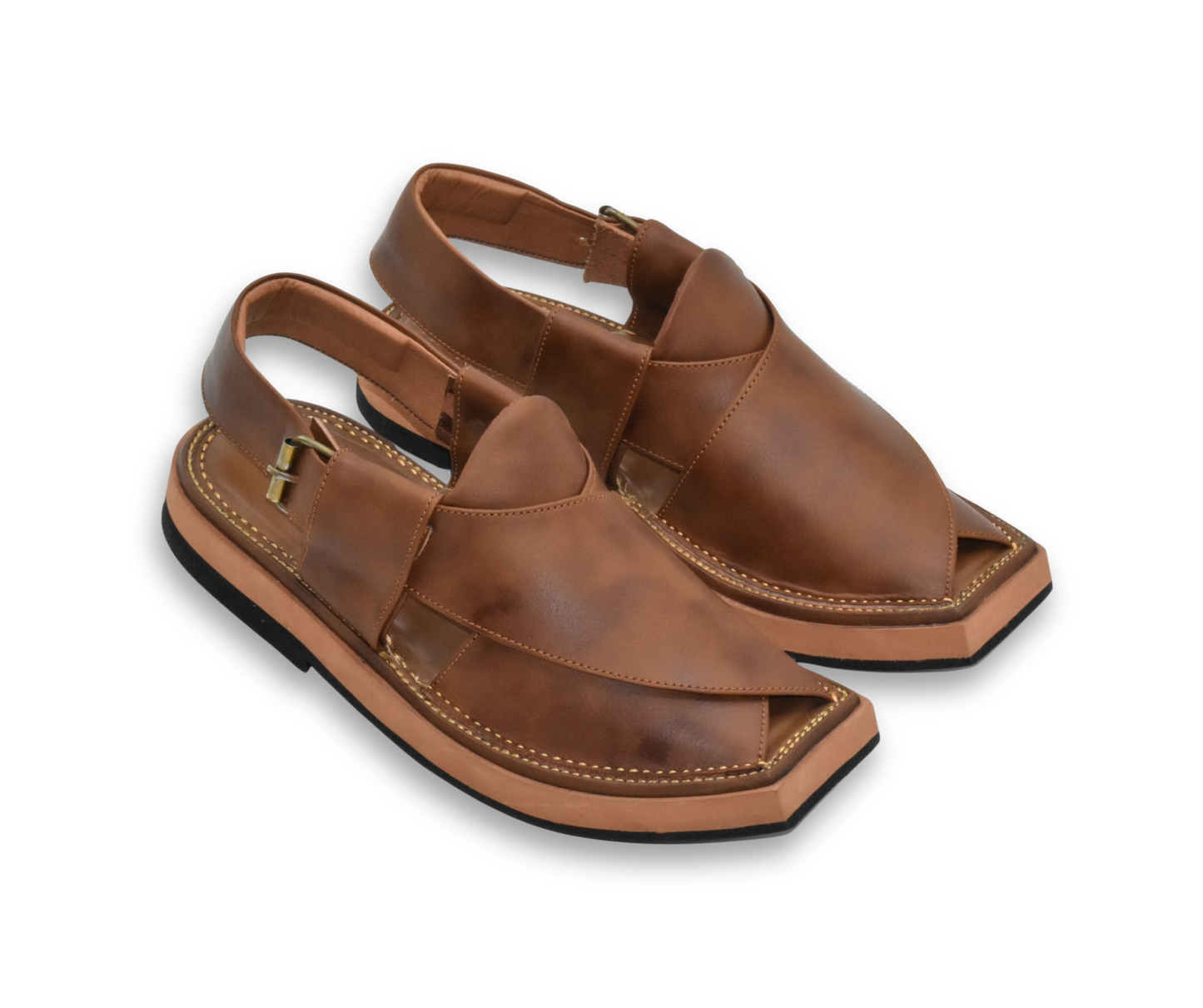 Kaptan Chappal ( Double Shade)